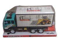 auto tir w kloszu kontener 40cm | BF088830