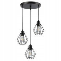 2 x Lampa sufitowa wisząca żyrandol LED E27 oprawa LOFT BRYLANT