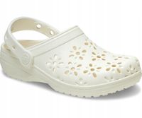 Crocs Dziecięce Buty Chodaki Classic Floral Cut Out 210944 Clog 22-23