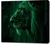 Obraz 100x90cm Kod Siły