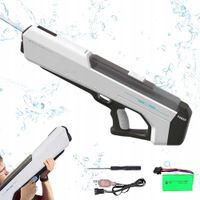 2X ELEKTRYCZNY PISTOLET NA WODĘ AUTOMATYCZNY ZABAWKI WODNE KARABIN ZASIĘG 1