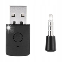 ADAPTER BLUETOOTH 5.1 DO SONY PS4 PS5 ODBIORNIK SŁUCHAWKOWY SŁUCHAWKI AUDIO