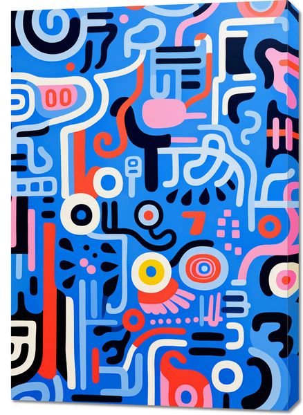 Obraz 70x100cm Rytmiczne Echo zdjęcie 1