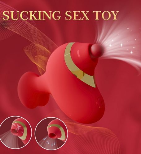 Czerwony masażer łechtaczki z serduszkiem na Arena.pl