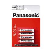 4x Bateria cynkowo-węglowa Panasonic AAA (R3) blister