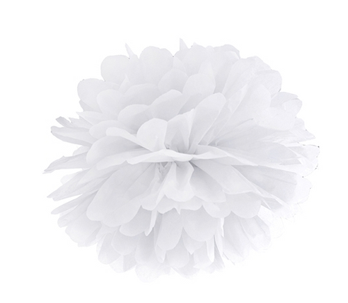 POMPON Z BIBUŁY KOLORY DEKORACJE URODZINY ŚLUB na Arena.pl