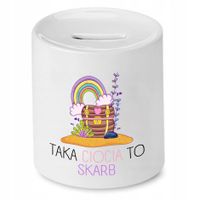 Skarbonka Prezent Dla Cioci Taka Ciocia To Skarb Z Nadrukiem Ze Zdjęciem