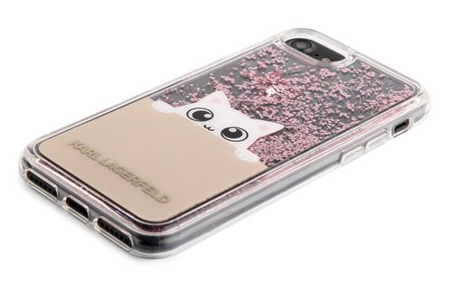 KARL LAGERFELD LIQUID GLITTER etui iPhone 7/8 4,7 na Arena.pl