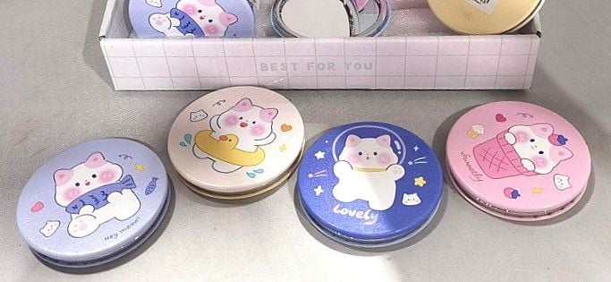 lusterko kieszonkowe - kot zdjęcie 1