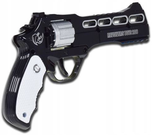 PISTOLET NA SPŁONKĘ KAPISZONY GRATIS 10x720szt METALOWY REWOLWER DLA DZIECI na Arena.pl