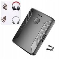 Urządzenie 2w1 odbiornik i nadajnik dźwięku Bluetooth 5.0 BT06 (czarny)