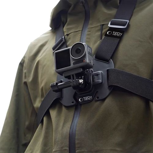 tech-protect ga100 chest mount gopro / dji black na Arena.pl