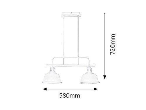 Lampa wisząca Caitlin na Arena.pl