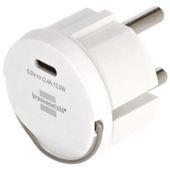 Adapter USB-C do Gniazd IP44 i Bębnów Brennenstuhl 2.4A 12W Mini Ładowarka