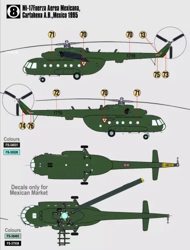 Mil Mi-17 Hip, F-01, 1:72 na Arena.pl