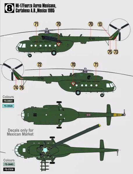 Mil Mi-17 Hip, F-01, 1:72 zdjęcie 4
