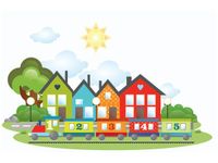 60X40CM CIUCHCIA MIASTECZKU OBRAZ