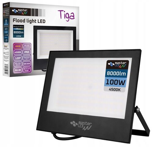 HALOGEN LED naświetlacz lampa 100W 4500K reflektor ZEWNĘTRZNY IP65 na Arena.pl