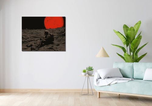 Obraz 90x70cm Samotność w Kosmosie na Arena.pl
