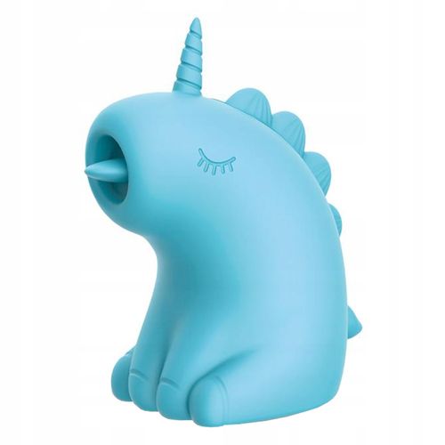 Masażer łechtaczki z funkcją 10 trybów lizania. Kształt jednorożca. Silikon na Arena.pl