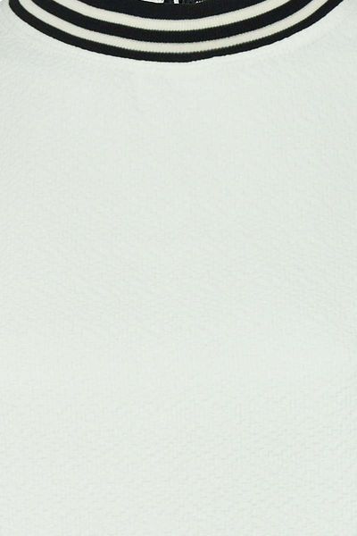 Biała Bluzka, Paski - 40 / L zdjęcie 3