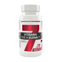 7Nutrition - Vitamin D3+K2MK7 - 120 vege kaps.