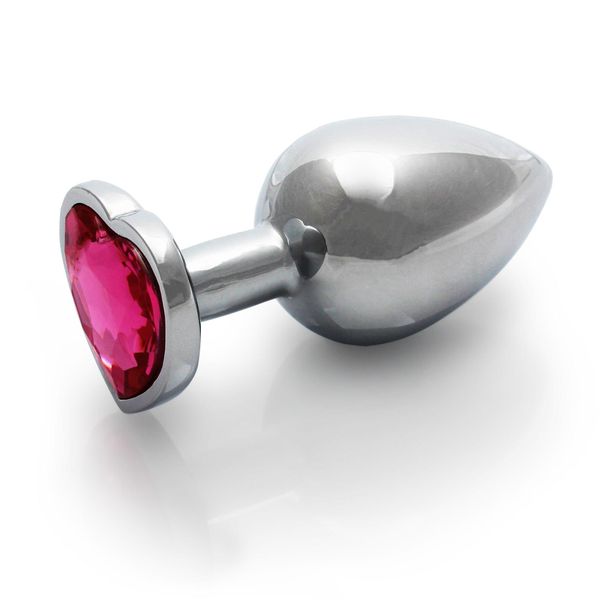 Heart Gem Butt Plug - Medium zdjęcie 6