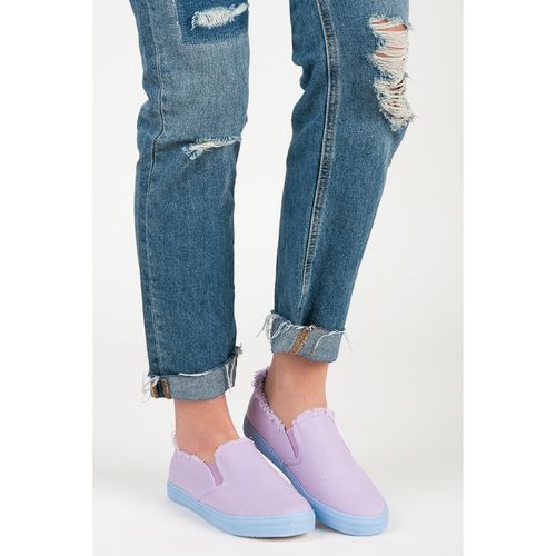 Fioletowe Slipony r.39 na Arena.pl