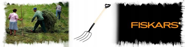 FISKARS WIDŁY GOSPODARCZE DO KOMPOSTU 4-ZĘBY 130CM zdjęcie 4