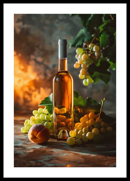 Plakat 30x45cm Bursztynowe Wino zdjęcie 3