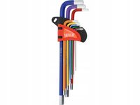 Zestaw kluczy imbusowych 1,5-10mm 9szt YATO