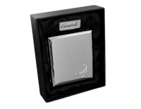 Srebrna Papierośnica z Skorpionem w Opakowaniu Prezentowym Gentelo