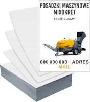Ulotki A5 100szt reklamowe firmowe duży wybór wzorów POSADZKI MASZYNOWE