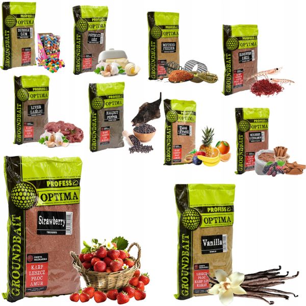 Zanęta Wędkarska PROFESS OPTIMA MIX SMAKÓW 10x 1kg zdjęcie 12