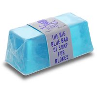 BLUEBEARDS REVENGE Big Blue Bar Of Soap - Mydło do rąk i ciała, glicerynowe, 175g