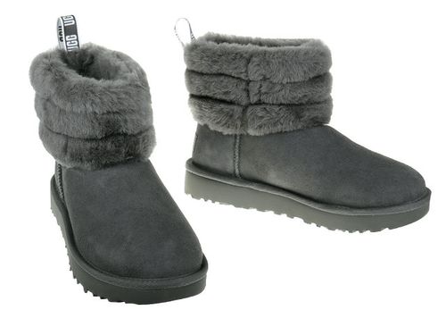 Buty UGG Fluff Mini Quilted 1098533-CHRC - 40 na Arena.pl