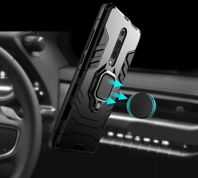 Spacecase X-Ring Mi 9T/9T Pro Czarny zdjęcie 7