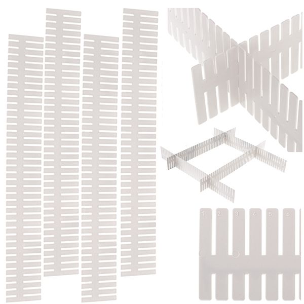 Separator Organizer Przegródka Do Szuflad 4Szt. zdjęcie 1
