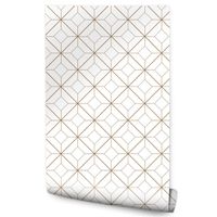 Tapeta Do Salonu Modny GEOMETRYCZNY Wzór Ozdoba