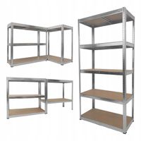 Regał magazynowy metalowy Kontrast 150 x 75 x 30 cm max 150 kg na
