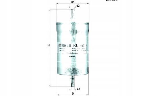 KNECHT FILTR PALIWA KL767 KL 767 na Arena.pl