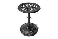 MINI STOLIK F08 - NISKI Z BLATEM KWIATOWYM ŻELIWNY