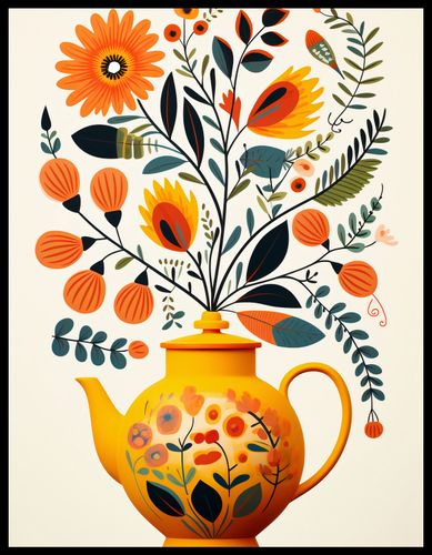 Plakat 50x65cm Bujna Herbata na Arena.pl