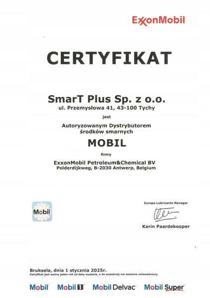 MOBIL SUPER 3000 F-V 0W20, 5L zdjęcie 3