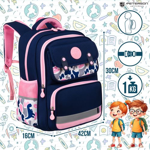 plecak ptn ps2-6074 navy-pink na Arena.pl