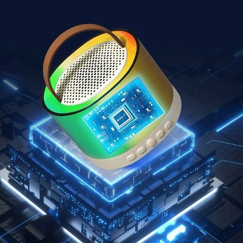 ZESTAW KARAOKE 2 MIKROFONY BEZPRZEWODOWY PRZENOŚNY GŁOŚNIK BLUETOOTH LED na Arena.pl