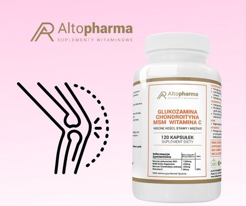 GLUKOZAMINA CHONDROITYNA MSM WITAMINA C STAWY 120k na Arena.pl