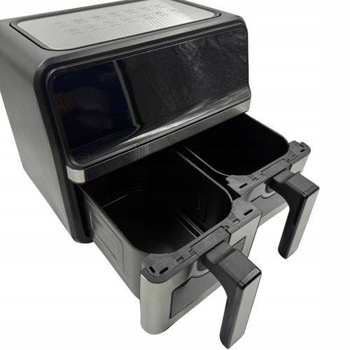FRYTKOWNICA DWUKOMOROWA AIR FRYER 9L MOC 2000W BEZTŁUSZCZOWA 10 na Arena.pl