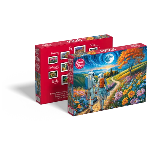 Puzzle 1000 elementów. Kosmiczna miłość 30813 na Arena.pl