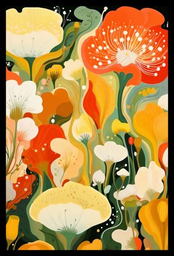 Plakat 30x45cm Kwiatowy Raj na Arena.pl